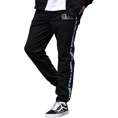 新品 HUF メンズ ドローストリング イージーパンツ ボトムス Lサイズ